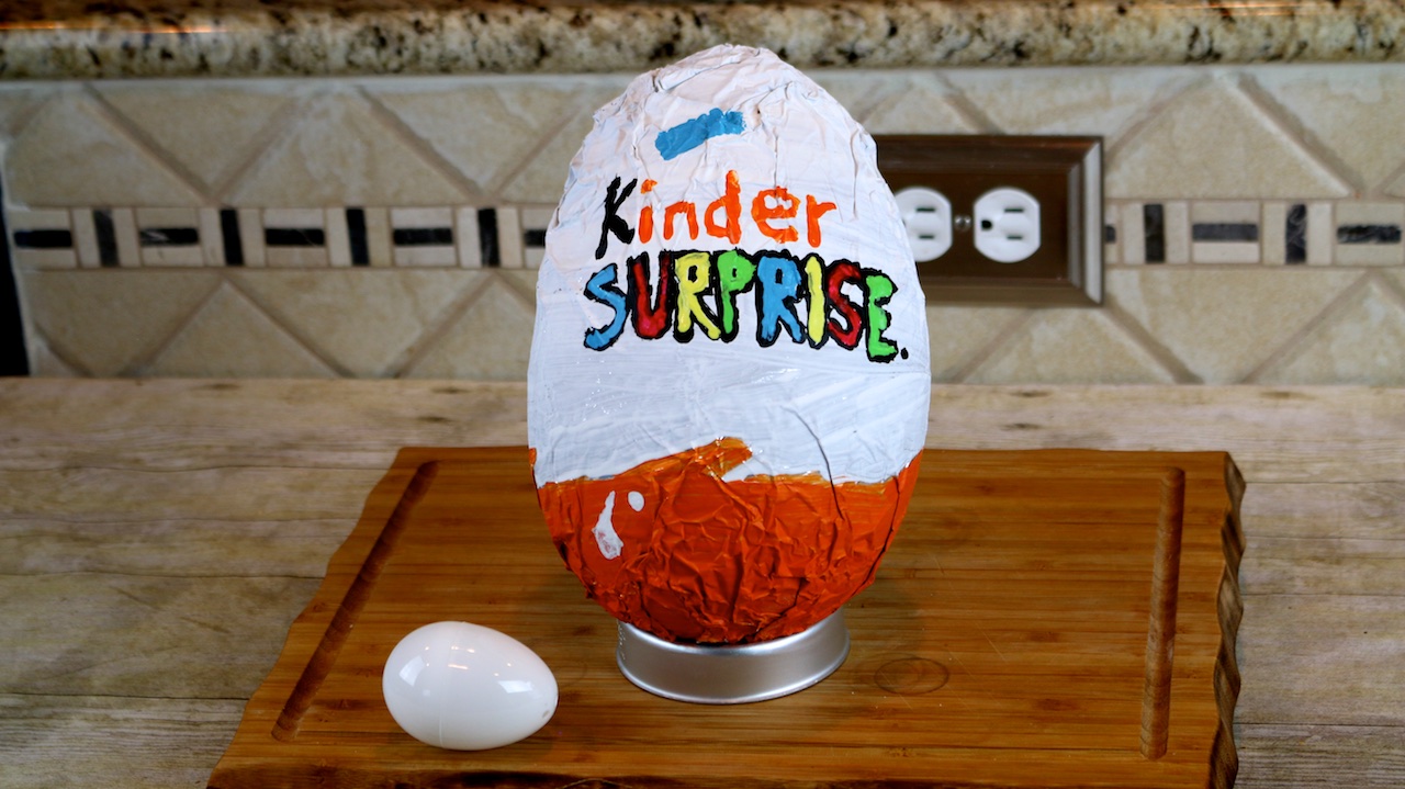 How to a Giant Kinder Surprise Egg FunFoods